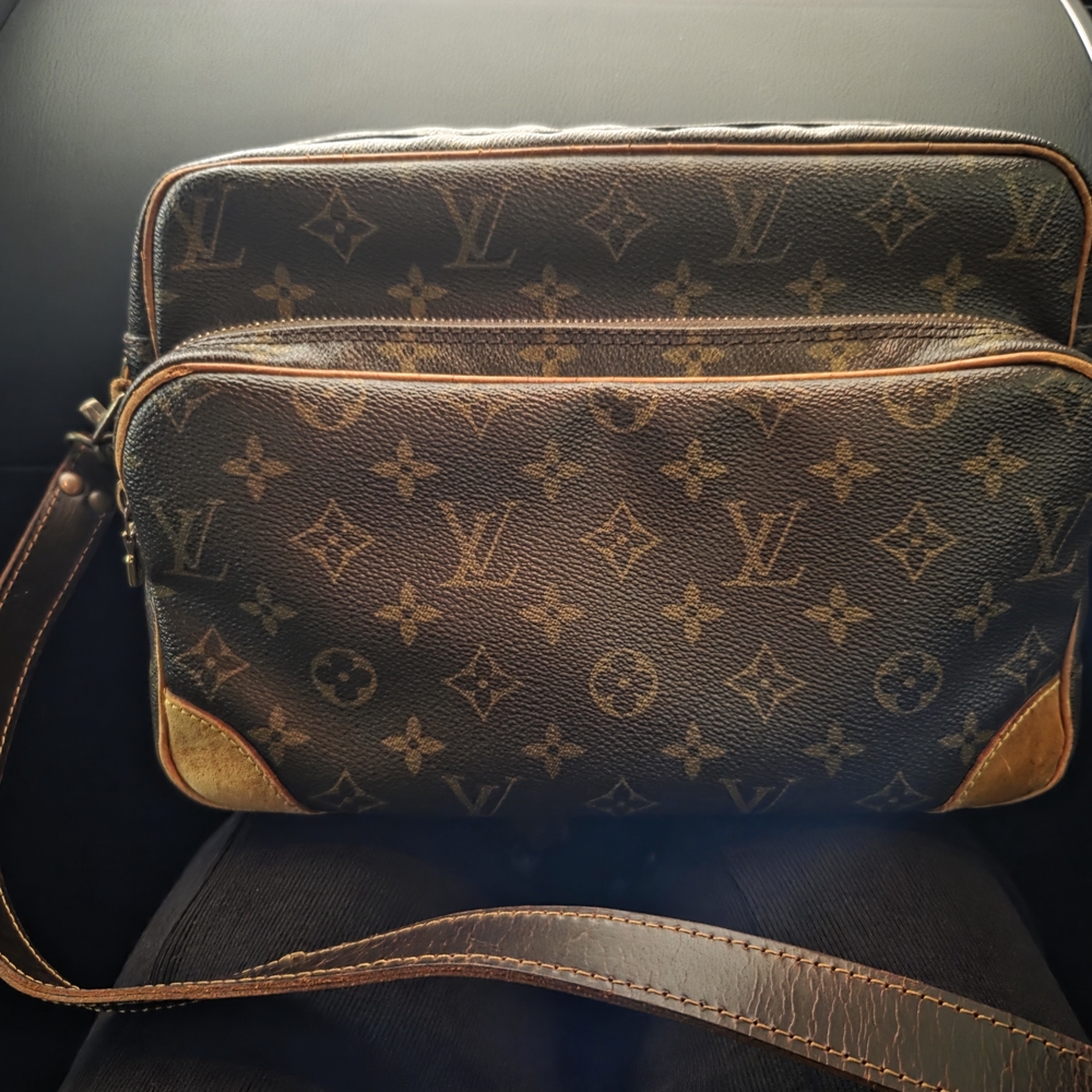 Louis Vuitton Brown Monogram Nil 28 Crossbody Bag